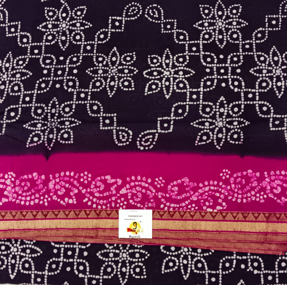 Sungudi cotton 10.5 yards madisar