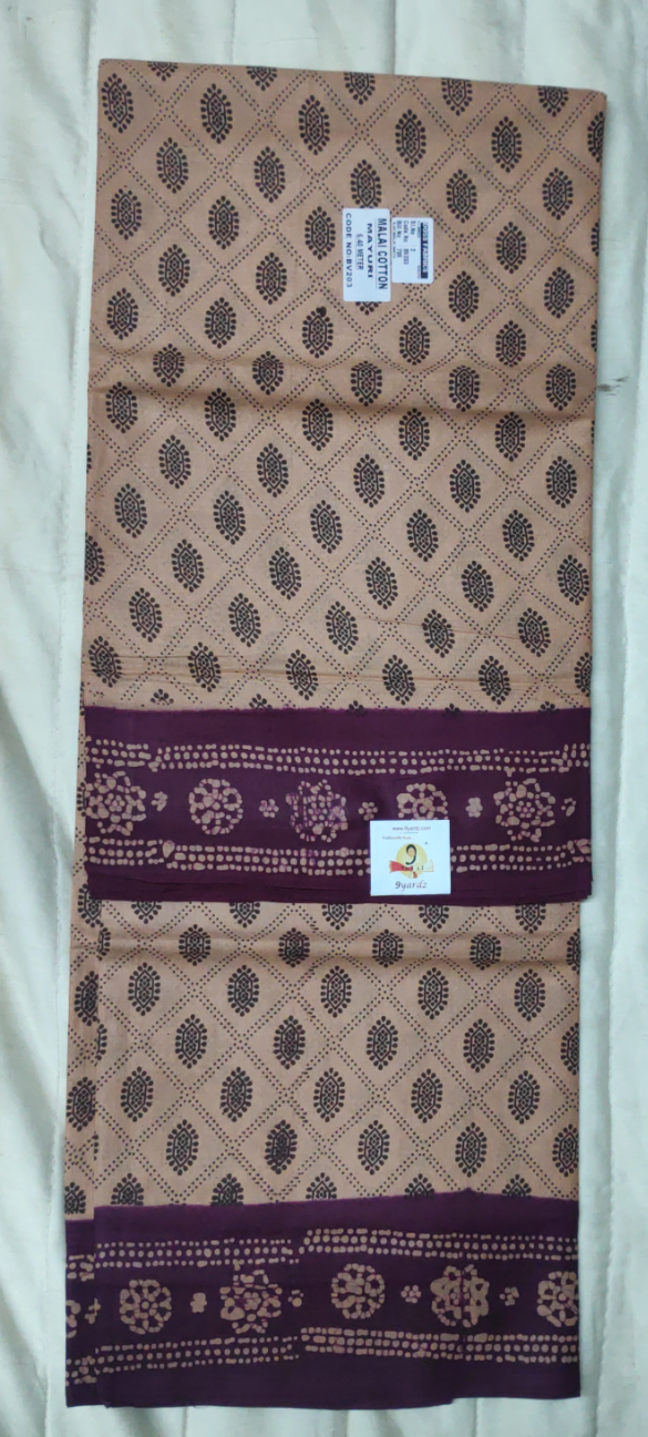 Malai cotton 7yardz