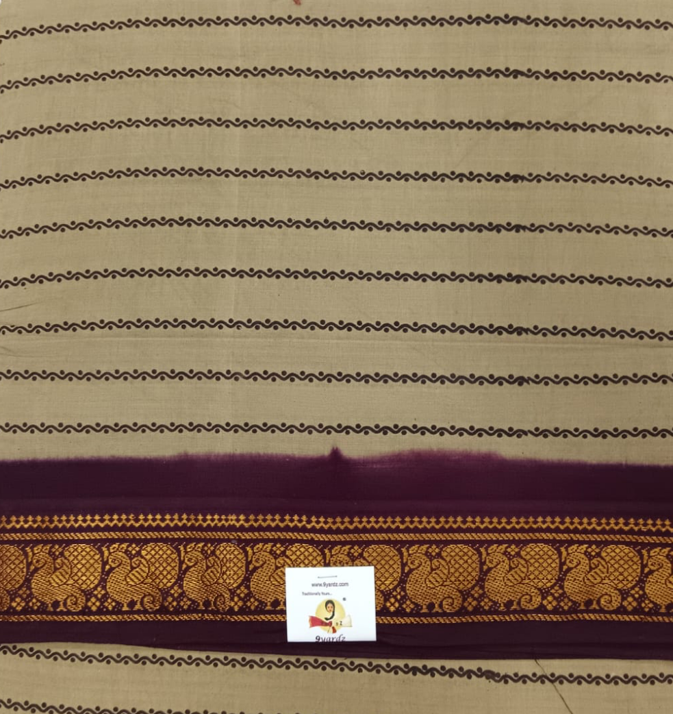 Sungudi cotton 9.5 yards madisar