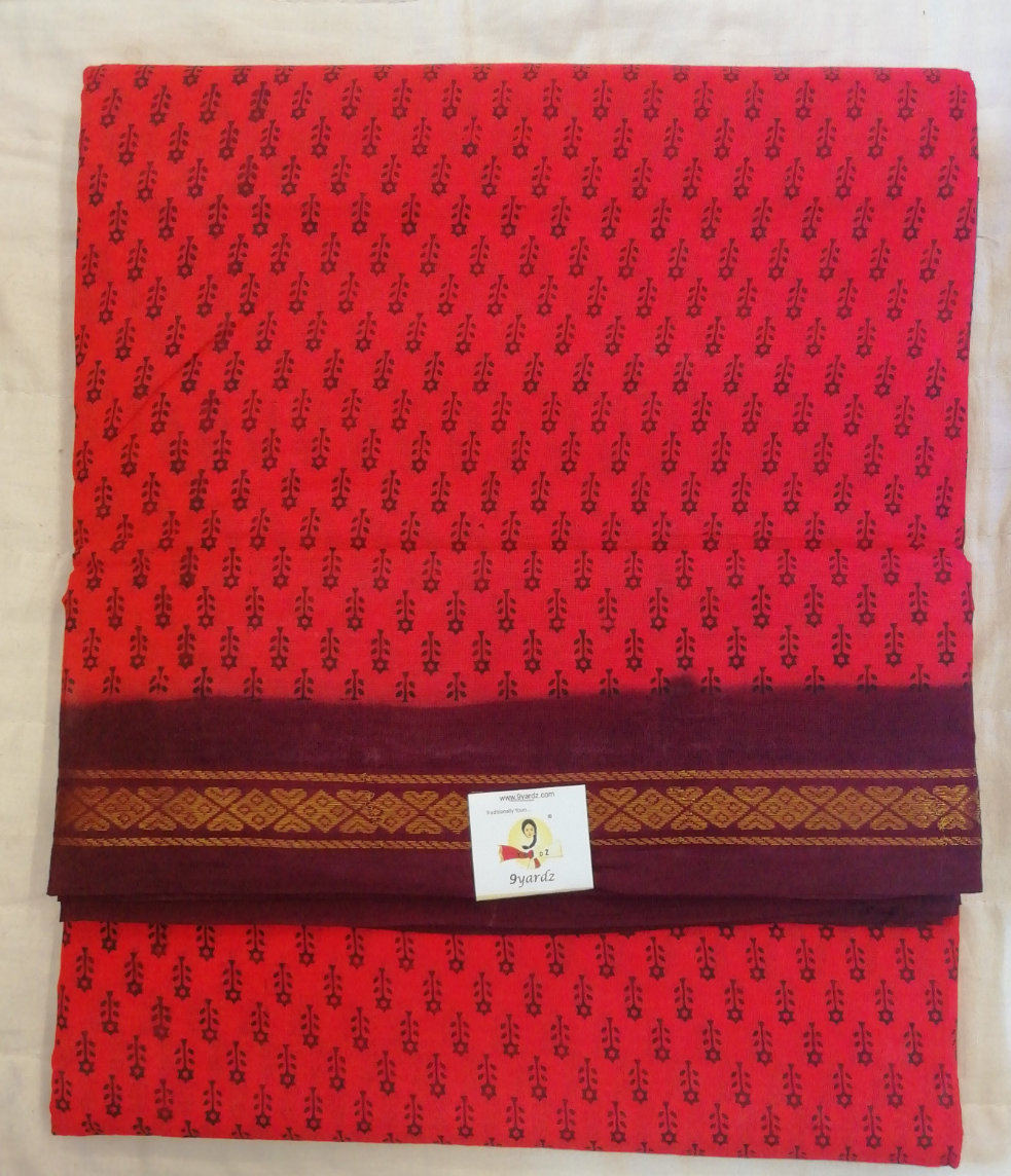 Sungudi cotton 12 yardz