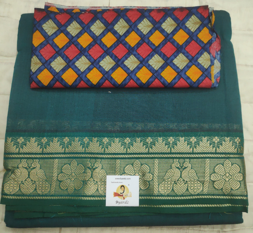 Arupukottai cotton 10 yards madisar