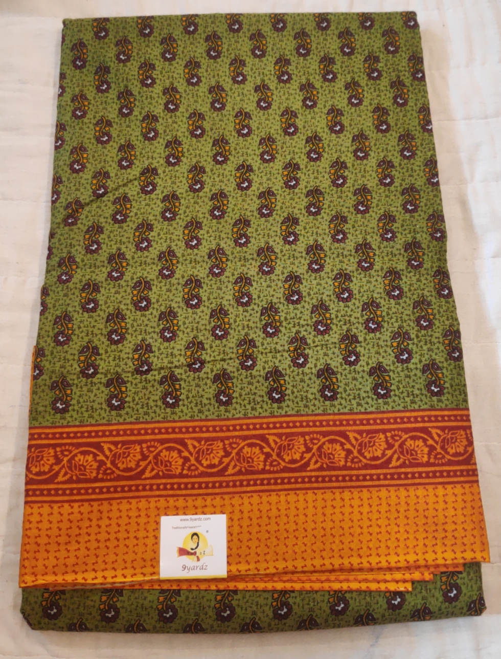 Erode cotton 10.5 yards madisar