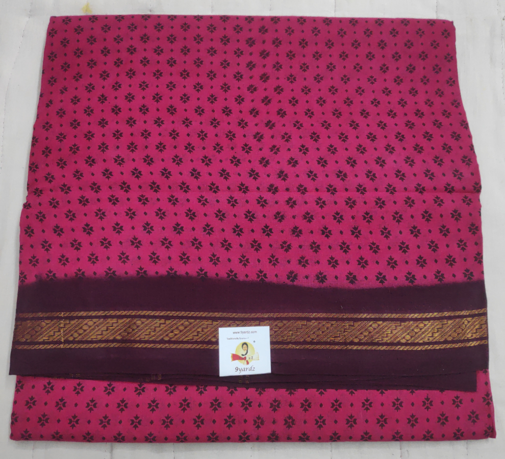 Sungudi cotton 10.5 yards madisar