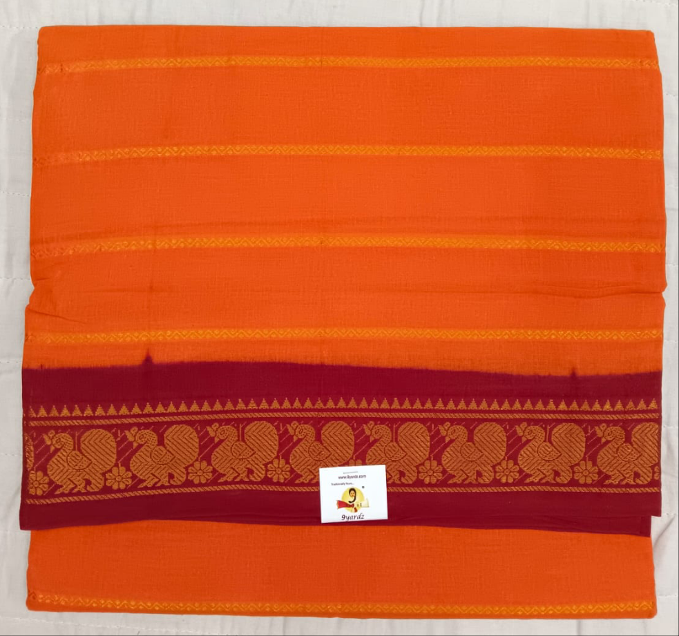 Sungudi cotton 10.5 yards madisar