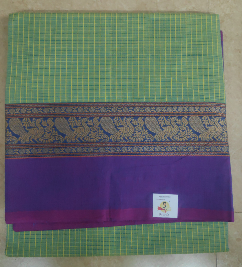 Chettinadu / Karaikudi cotton 10 yards madisar