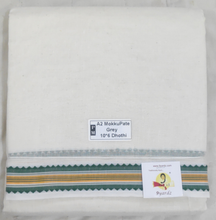 Load image into Gallery viewer, Nagari Cotton Dhothi 10*6