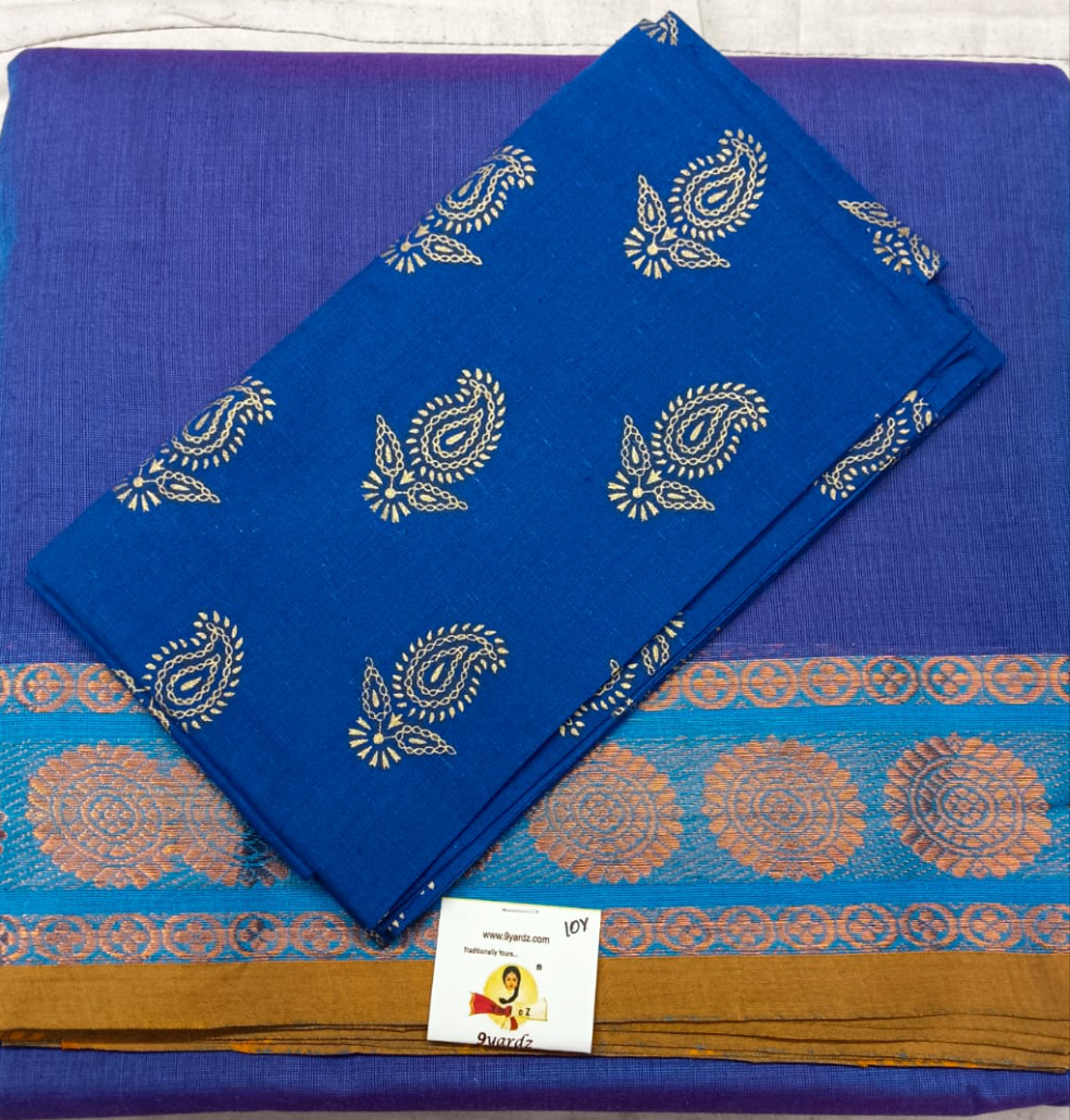 Arupukottai cotton 10 yards madisar