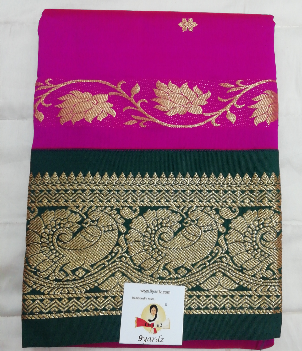 Pavadai poly silk 36"