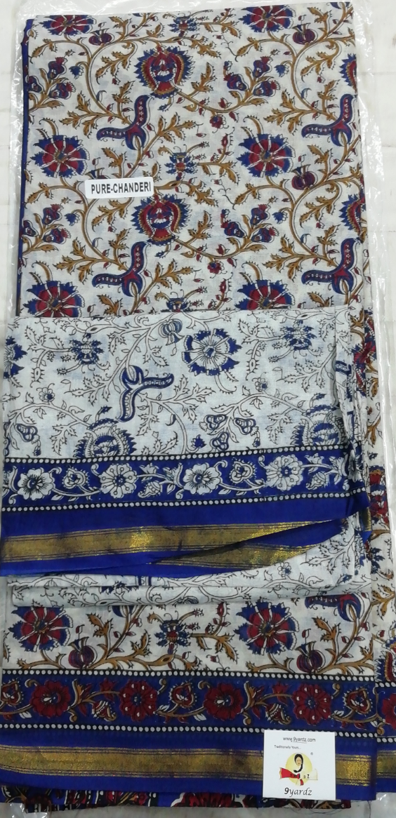 Chanderi cotton 6 yards