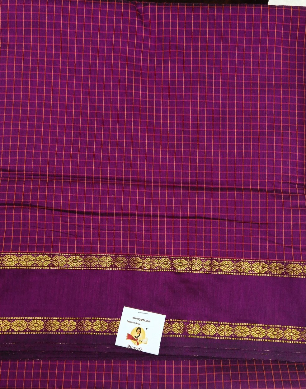 Kalyani Cotton checked 9.7 yards