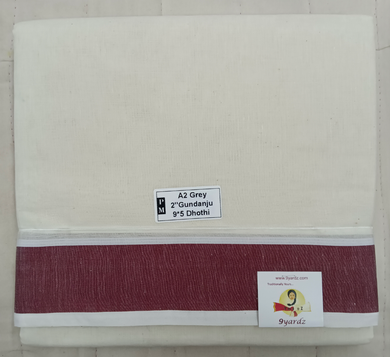 Nagari Cotton Dhothi 9*5