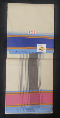 Dhothi fancy border 9*5