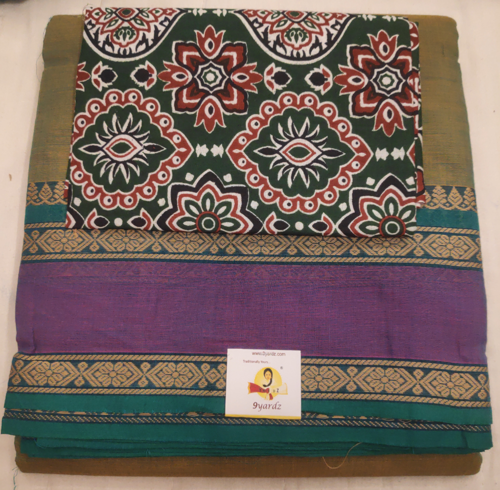 Arupukottai cotton 10 yards madisar