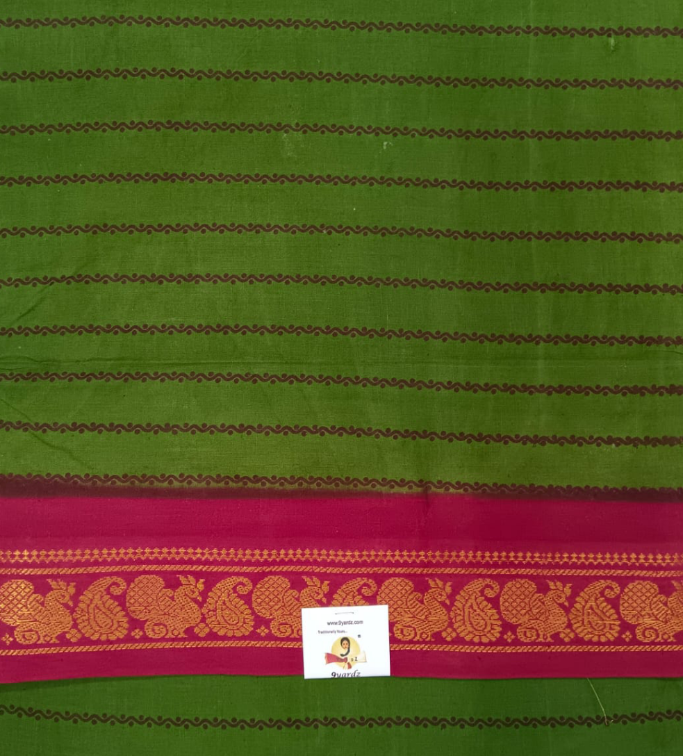Sungudi cotton 9.5 yards madisar