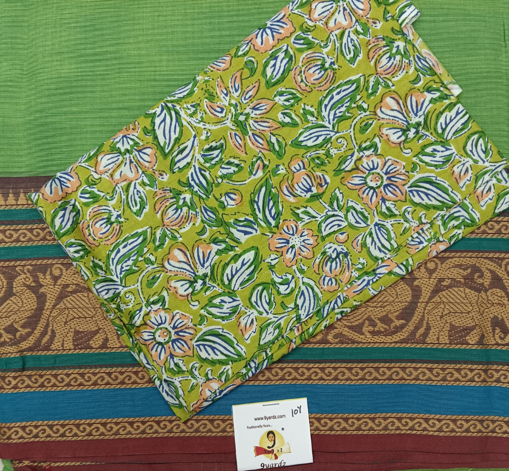 Arupukottai cotton 10 yards madisar