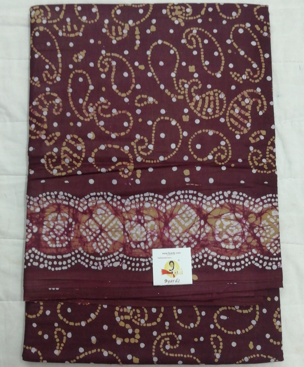 Malai cotton 9.5yardz