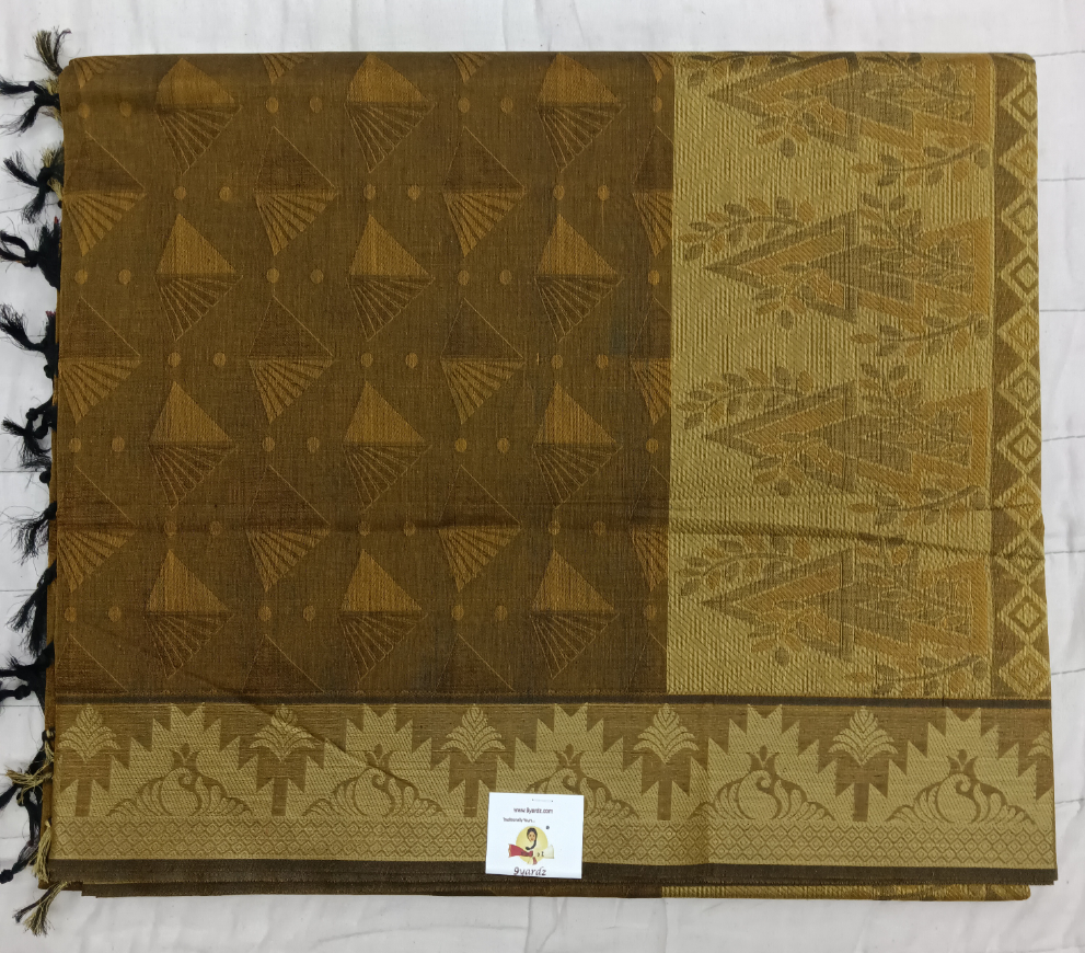 Rich Cotton Embossed sarees