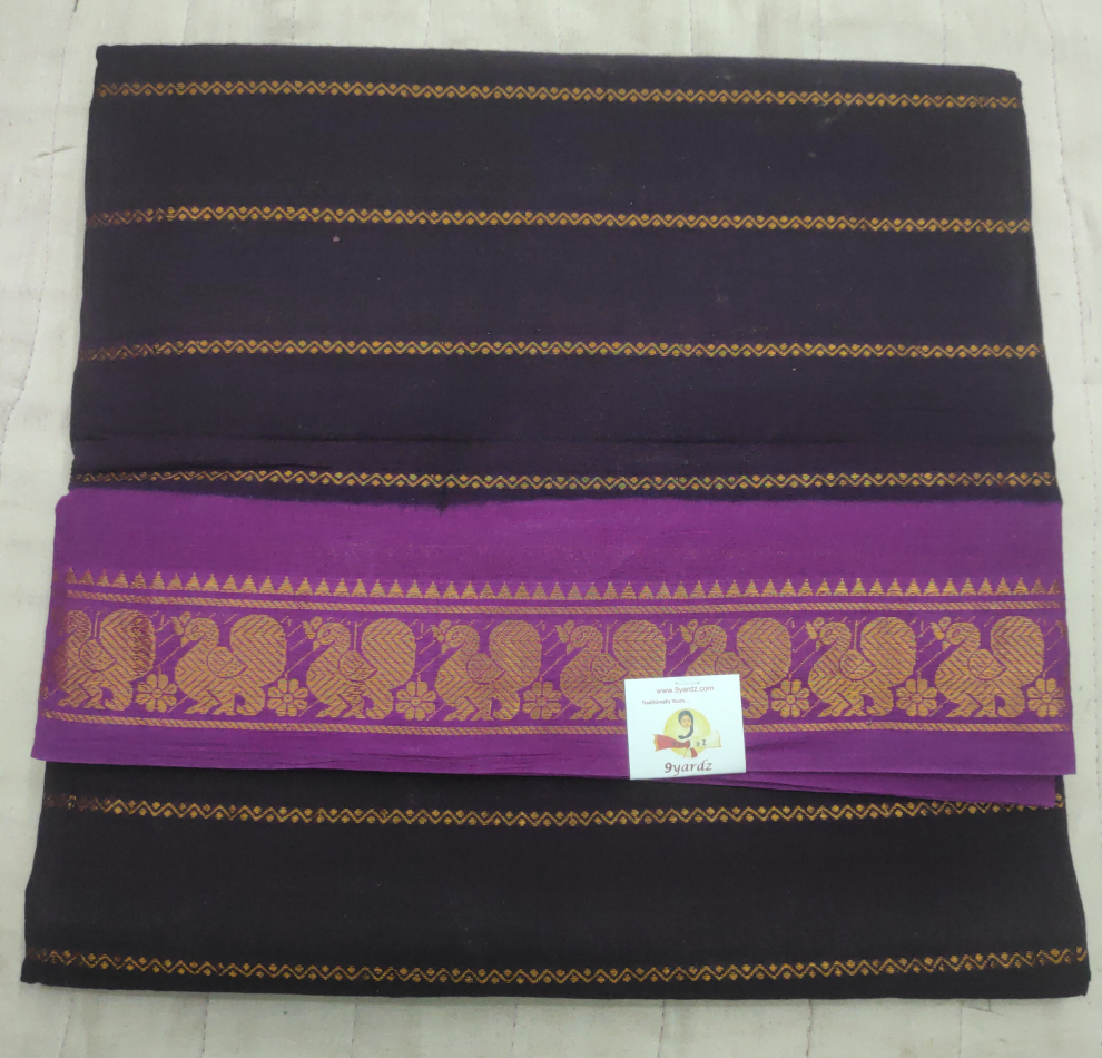 Sungudi cotton Velthari 10.5 yards madisar