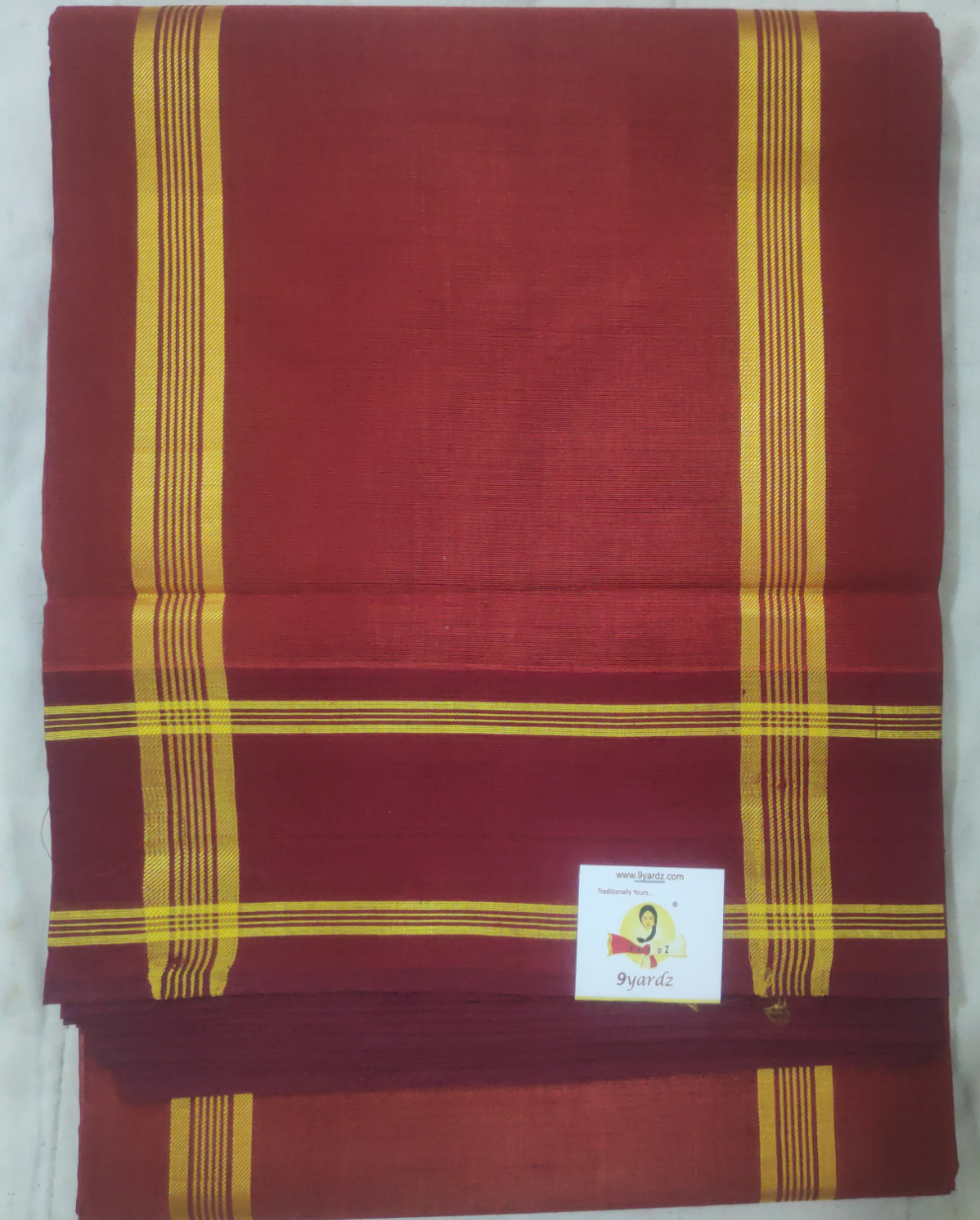 Devendra 10 yards with contrast border