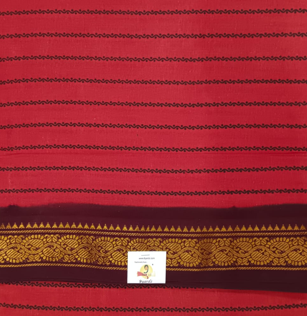 Sungudi cotton 9.5 yards madisar