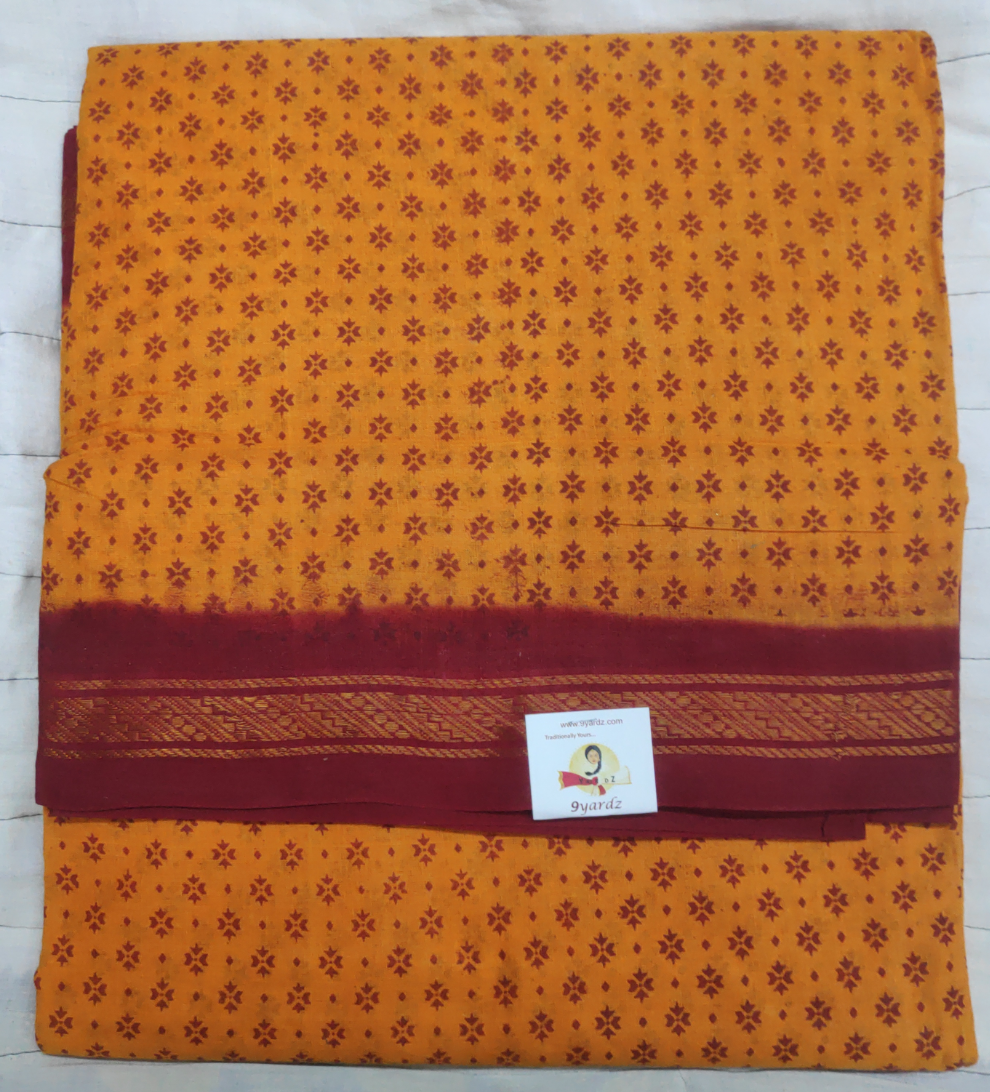 Sungudi cotton 12 yardz
