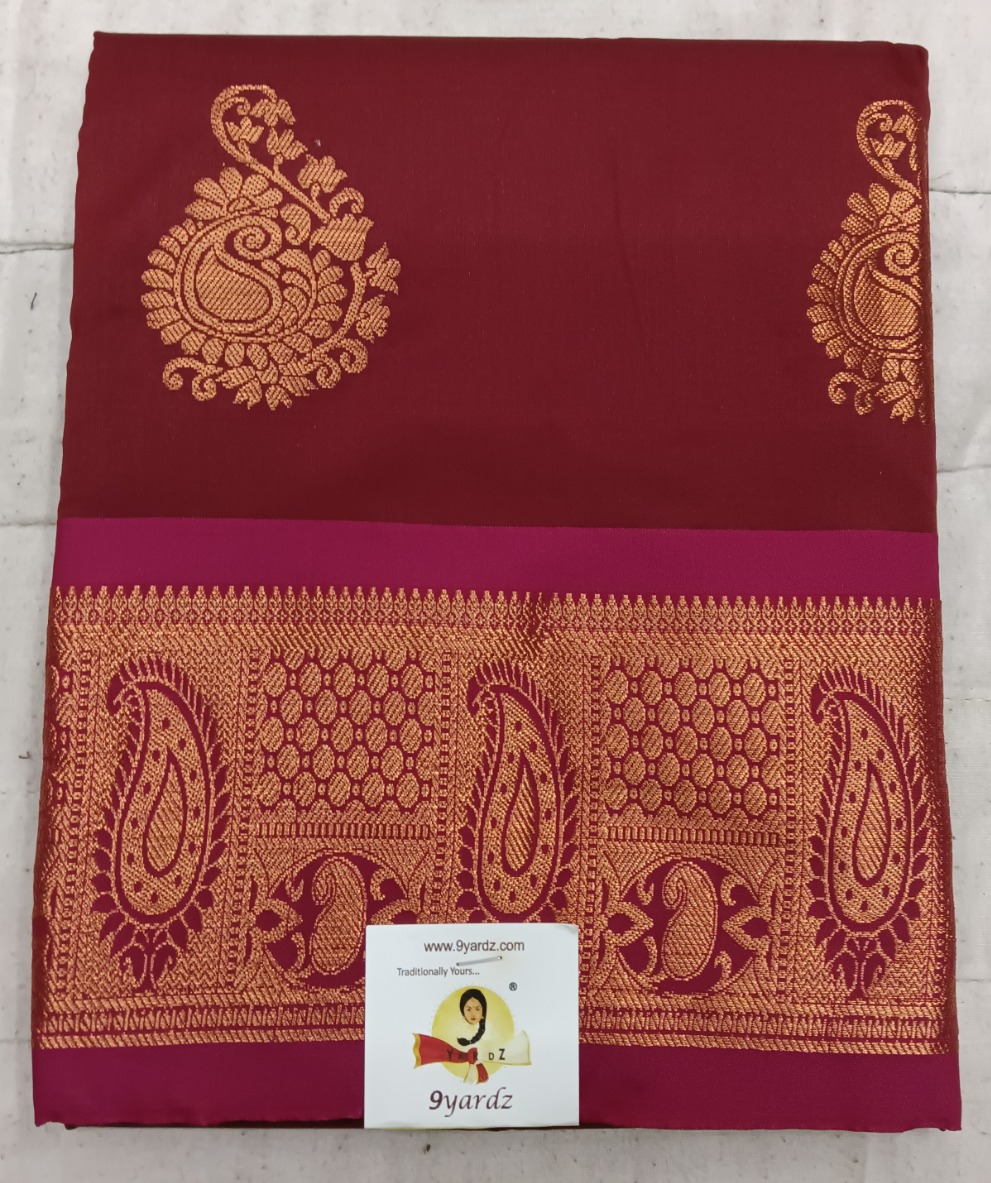Pavadai poly silk 36"
