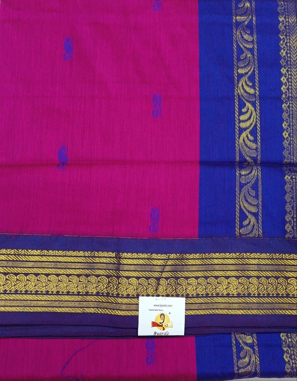 Kalyani Cotton Butta  9.5yards