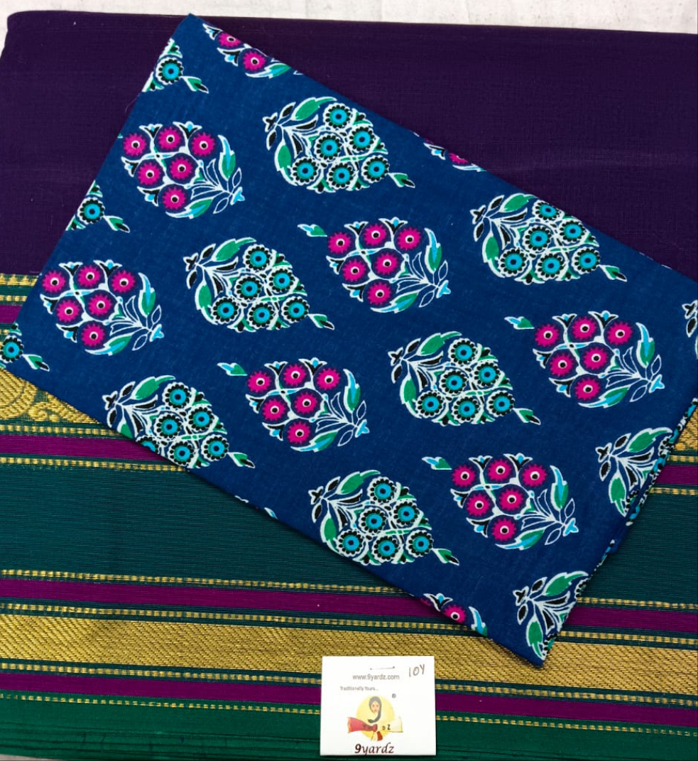 Arupukottai cotton 10 yards madisar