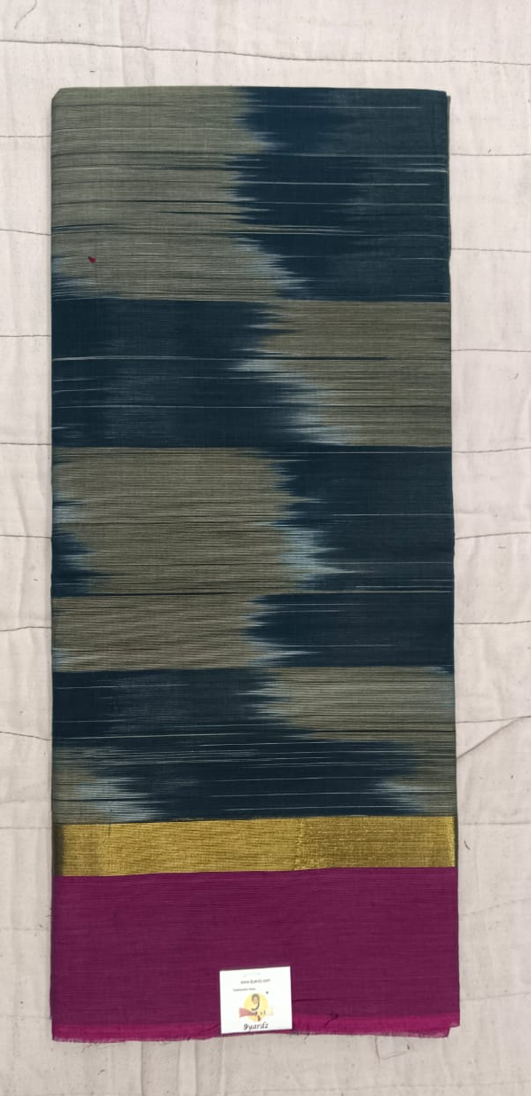 Ikat Cotton sarees 6Yardz