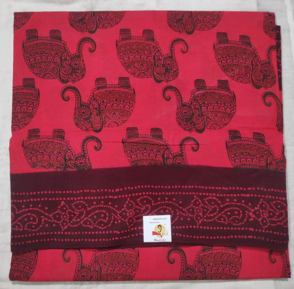 Sungudi cotton 10.5 yards madisar