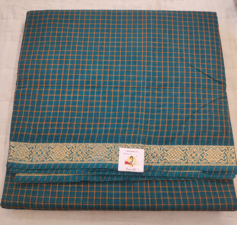 Chettinadu / Karaikudi cotton 10.5 yards madisar