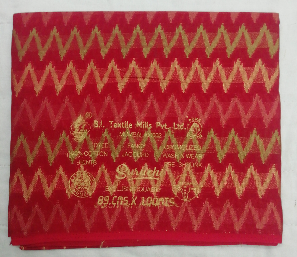 Jacquard Blouse bit 1mtr