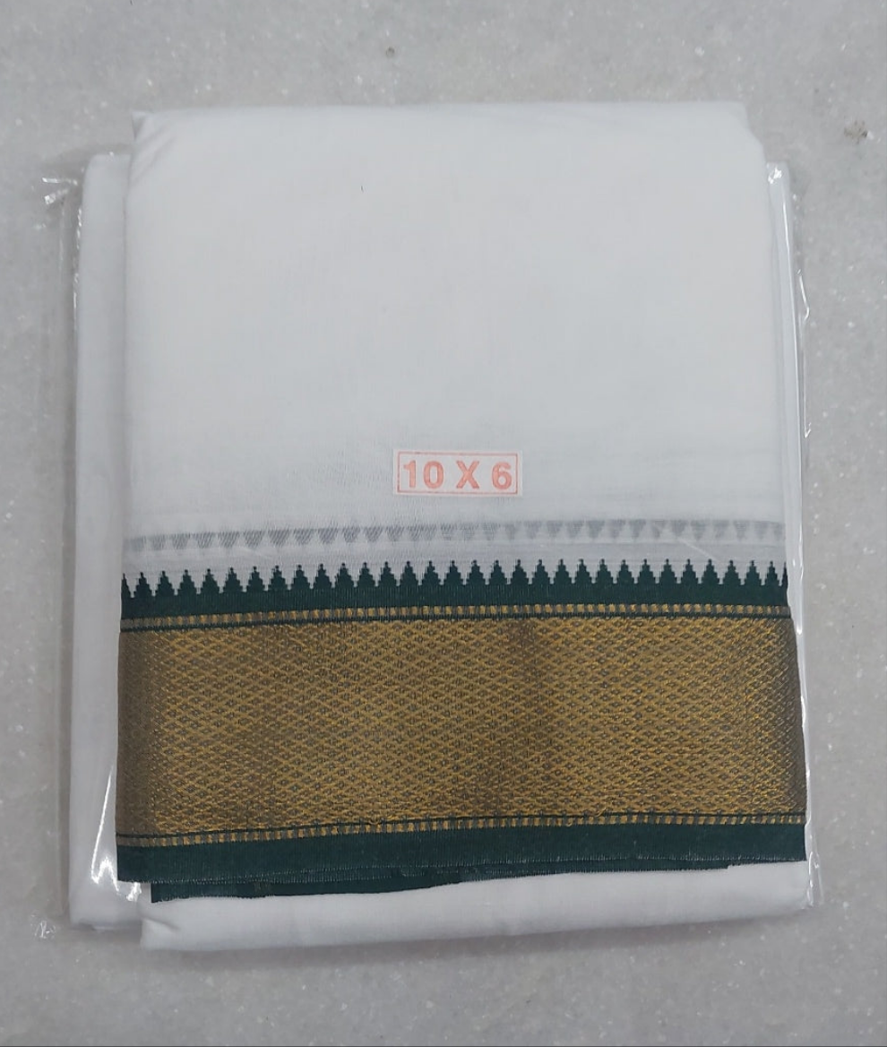 Cotton dhoti 10*6