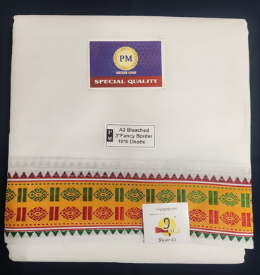 Nagari Cotton Dhothi 10*6