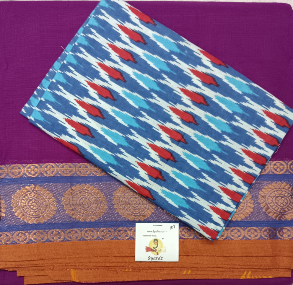 Arupukottai cotton 10 yards madisar