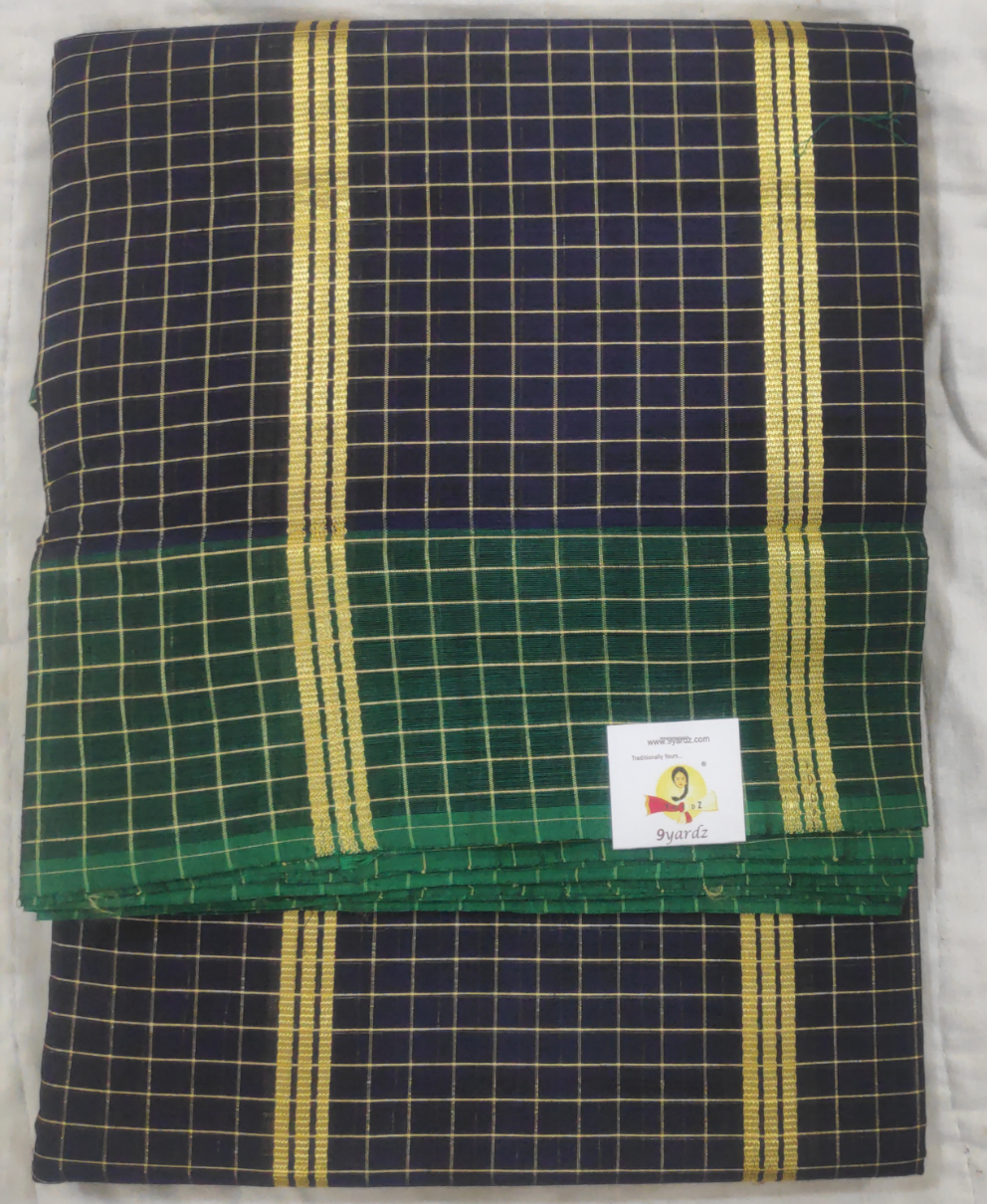 Devendra 10.5yards Small checks