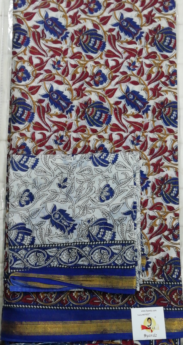 Chanderi cotton 6 yards