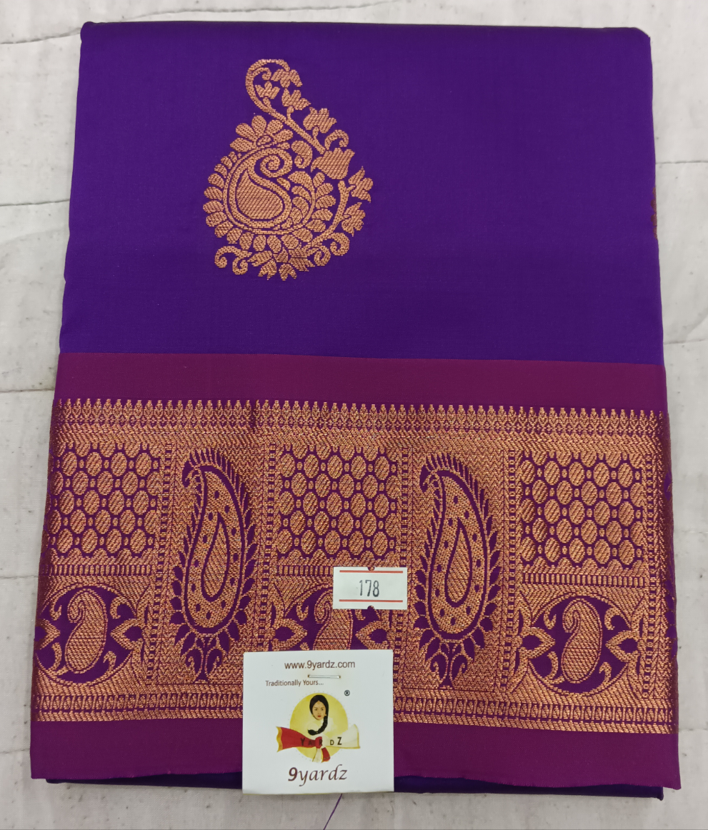 Pavadai poly silk 36"