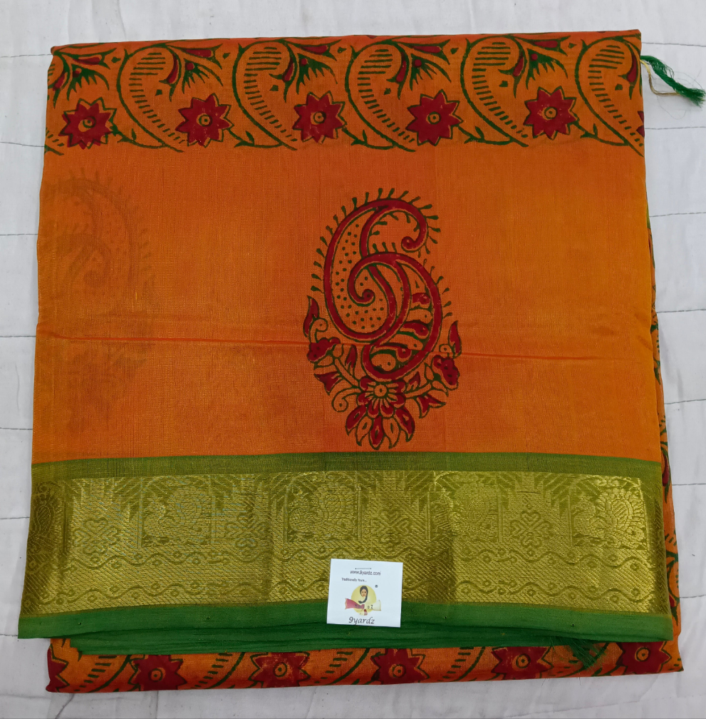 Pure silk cotton - Printed 10yards madisar