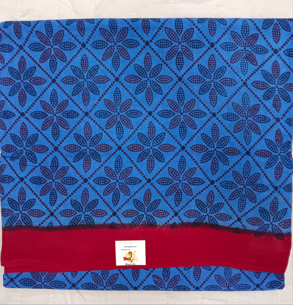 Sungudi cotton 10.5 yards madisar