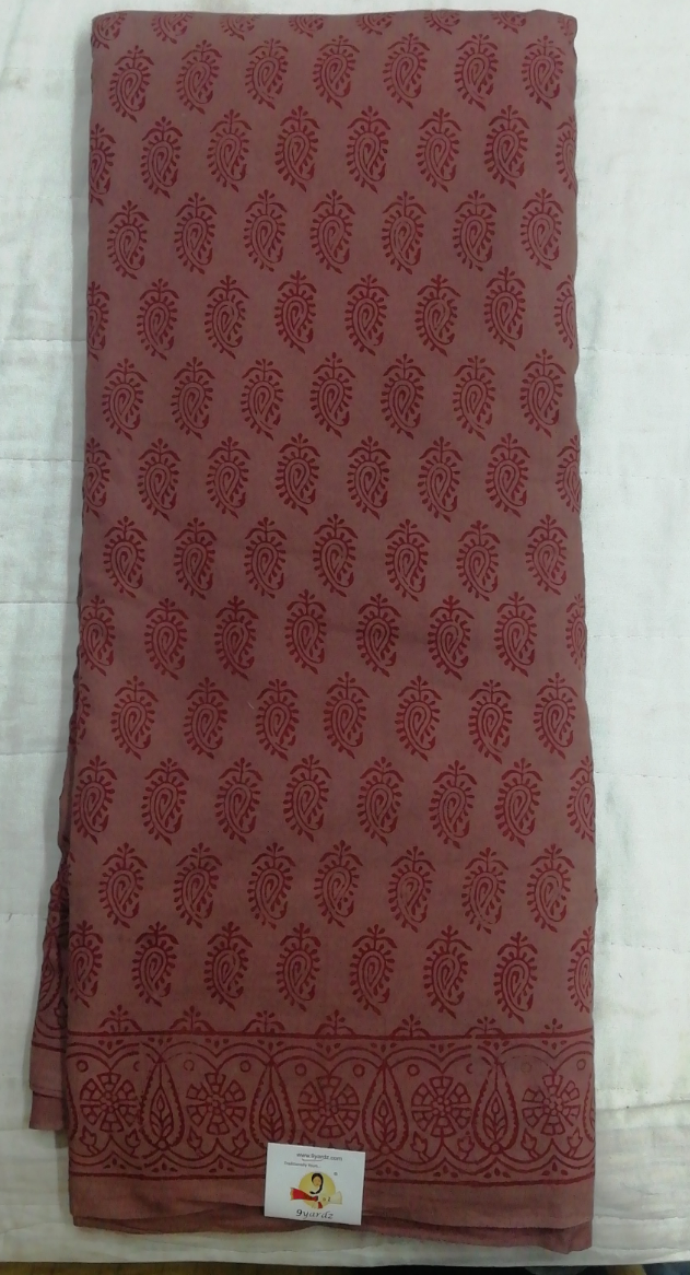 Baag/soft cotton Madisar 11 yards