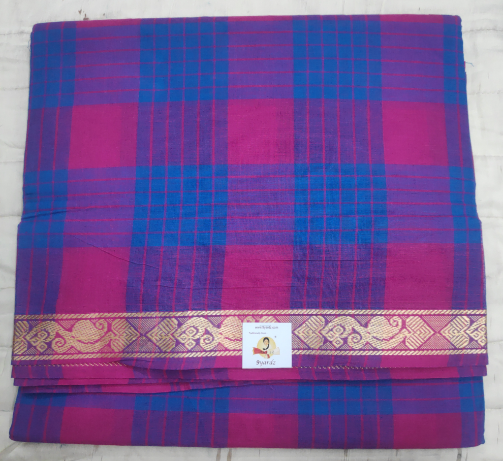 Chettinadu / Karaikudi cotton 10.5 yards madisar