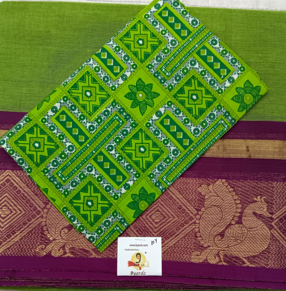 Arupukottai cotton 10 yards madisar