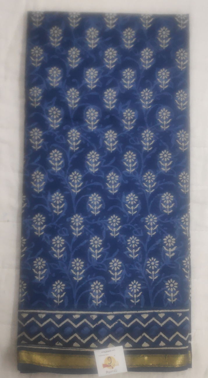 Chanderi cotton 6 yards