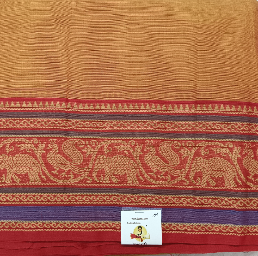 Arupukottai cotton 10 yards madisar