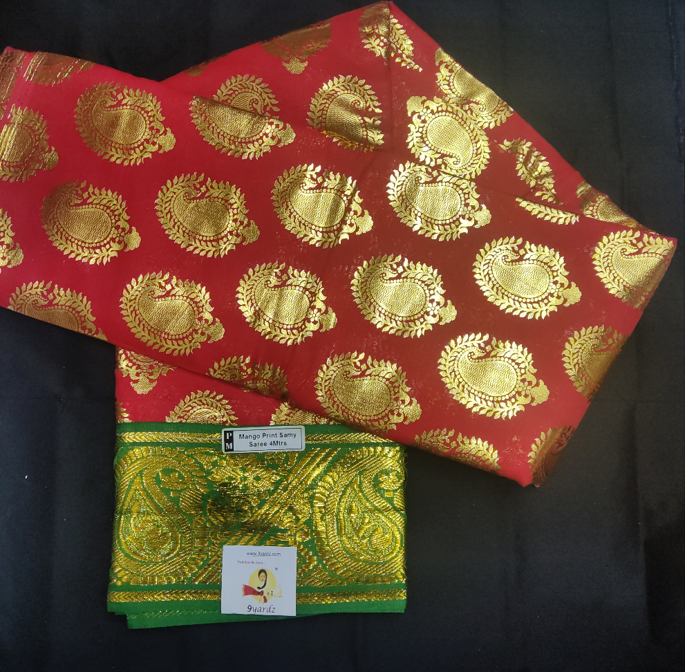 Mango Print Swamy Saree big