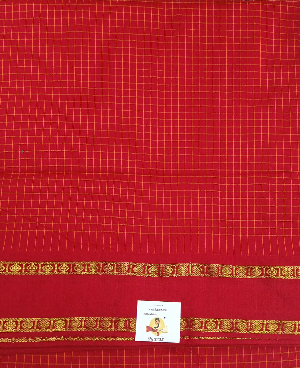Kalyani Cotton checked 9.7 yards