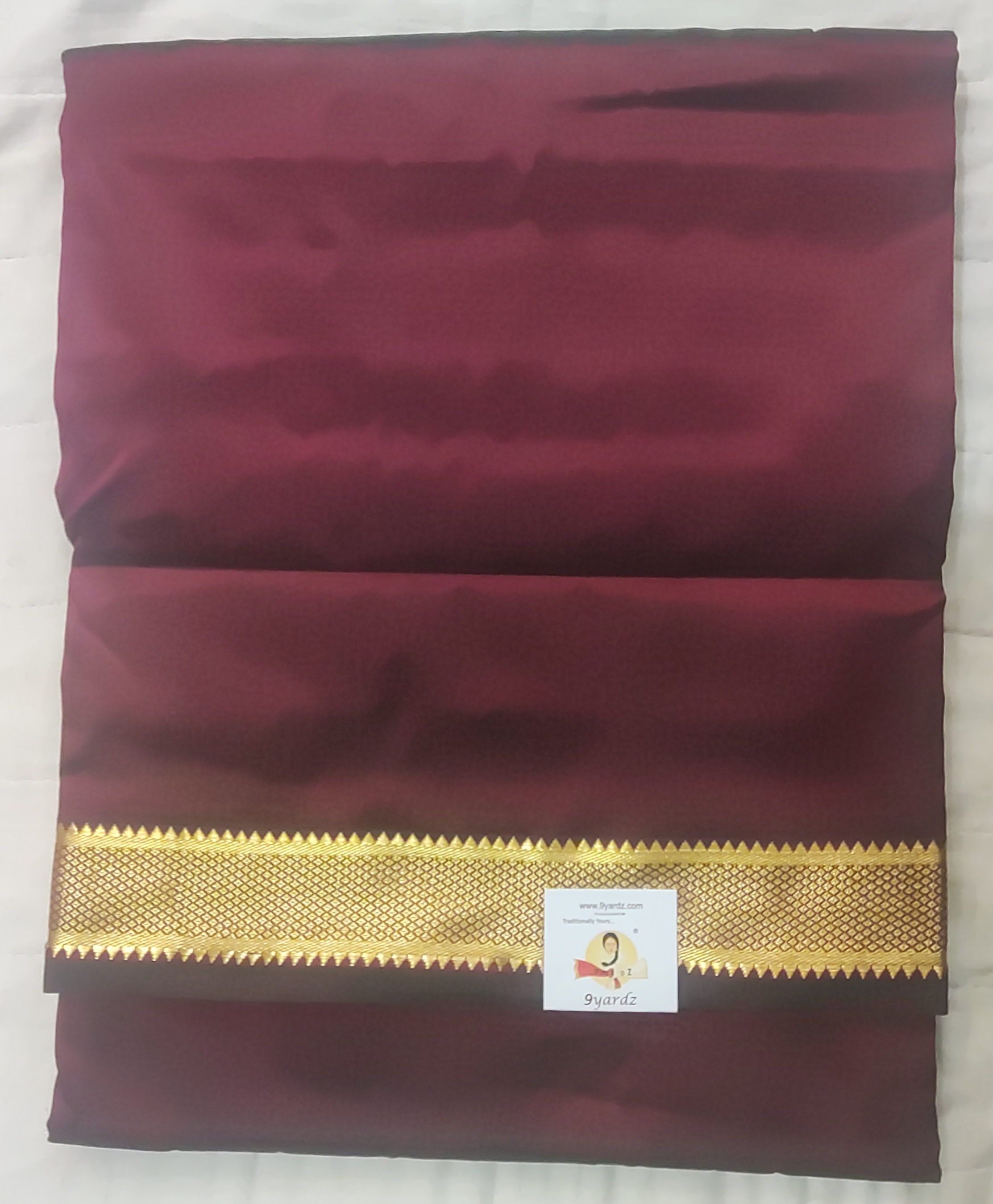 Pure silk 9.5yardz