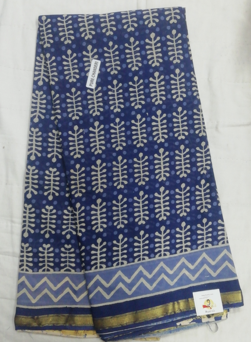 Chanderi cotton 6 yards