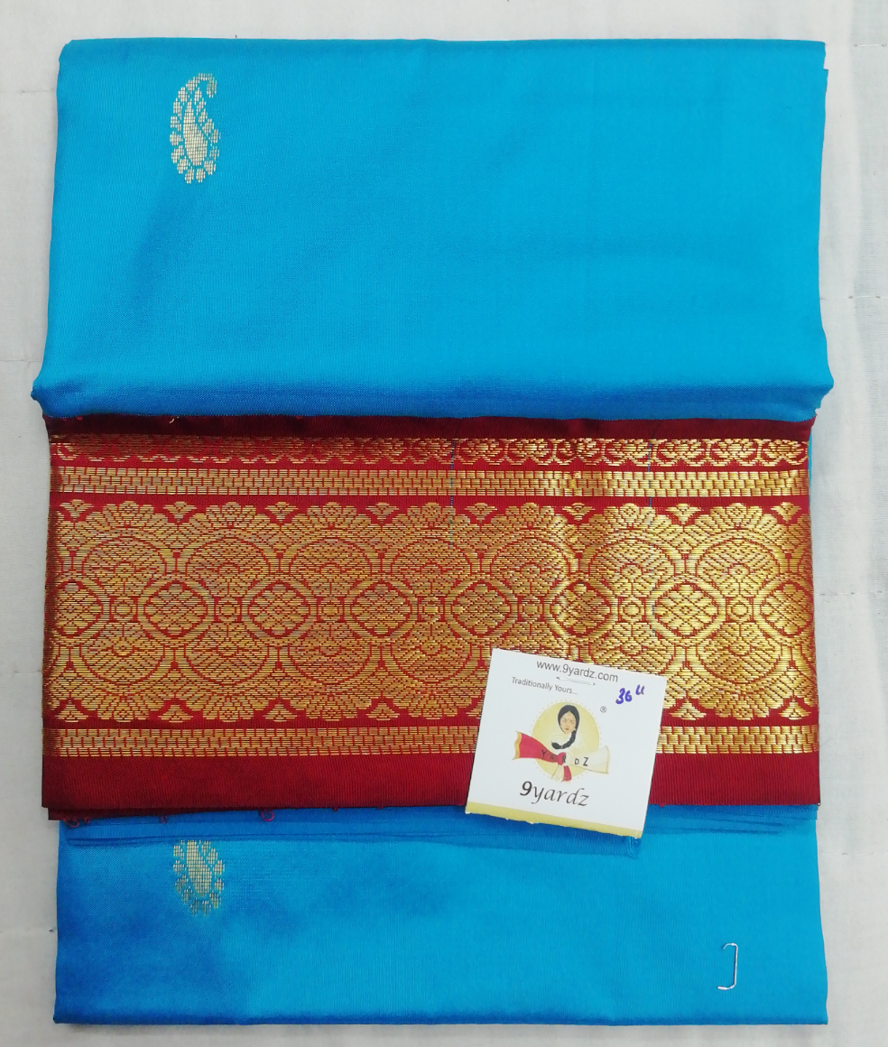 Pattu Pavadai Pure silk 36"